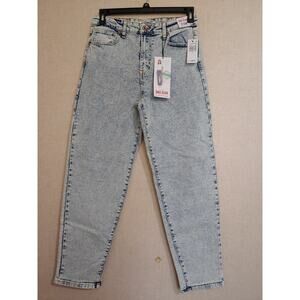 NWT Celebrity Pink Acid Wash Hi-Rise Dad Jean sz 7/28